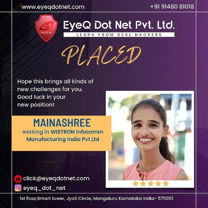 EyeQ Dot Net cyber security mangalore