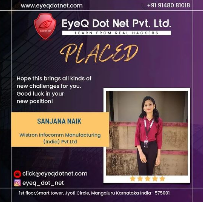EyeQ Dot Net Placement course in mangalore